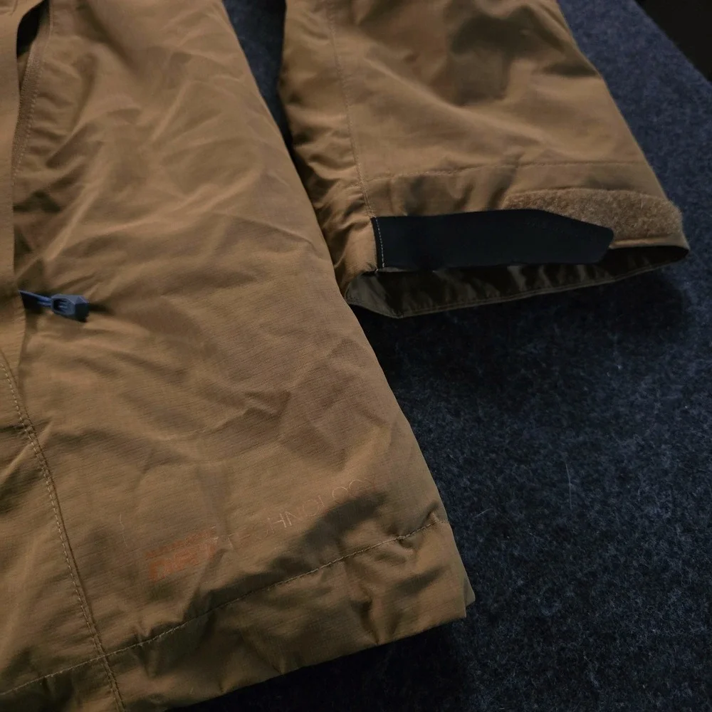 Mammut Brown Hooded Jacket DRYtechnology Ajungilak Gorpcore Hiking 1010 Mens XXL